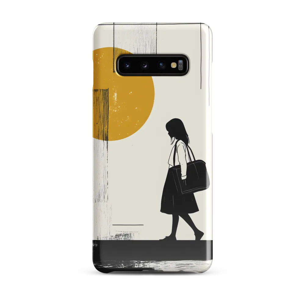 Silent Steps | Phone Case |  S10 Plus | Snap Case | Glossy