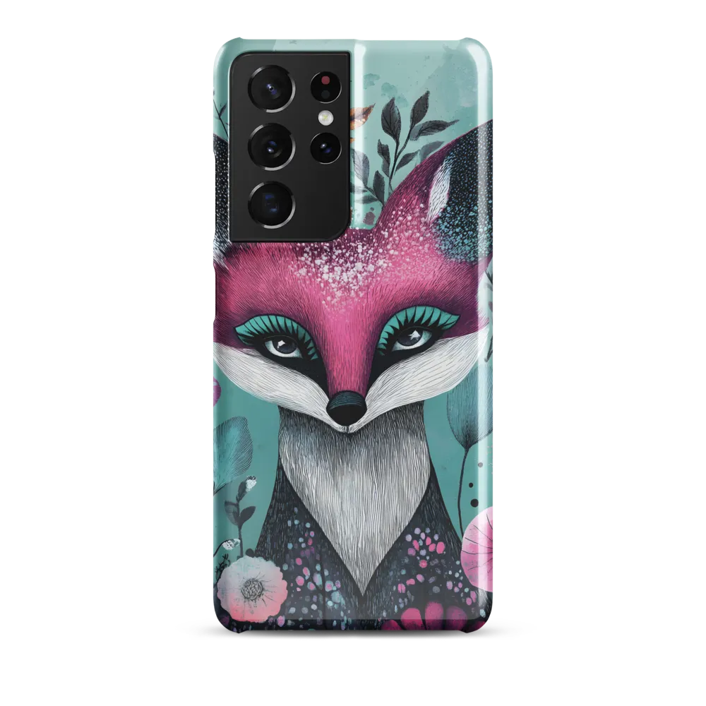 Whimsical Fox Among Blossoms