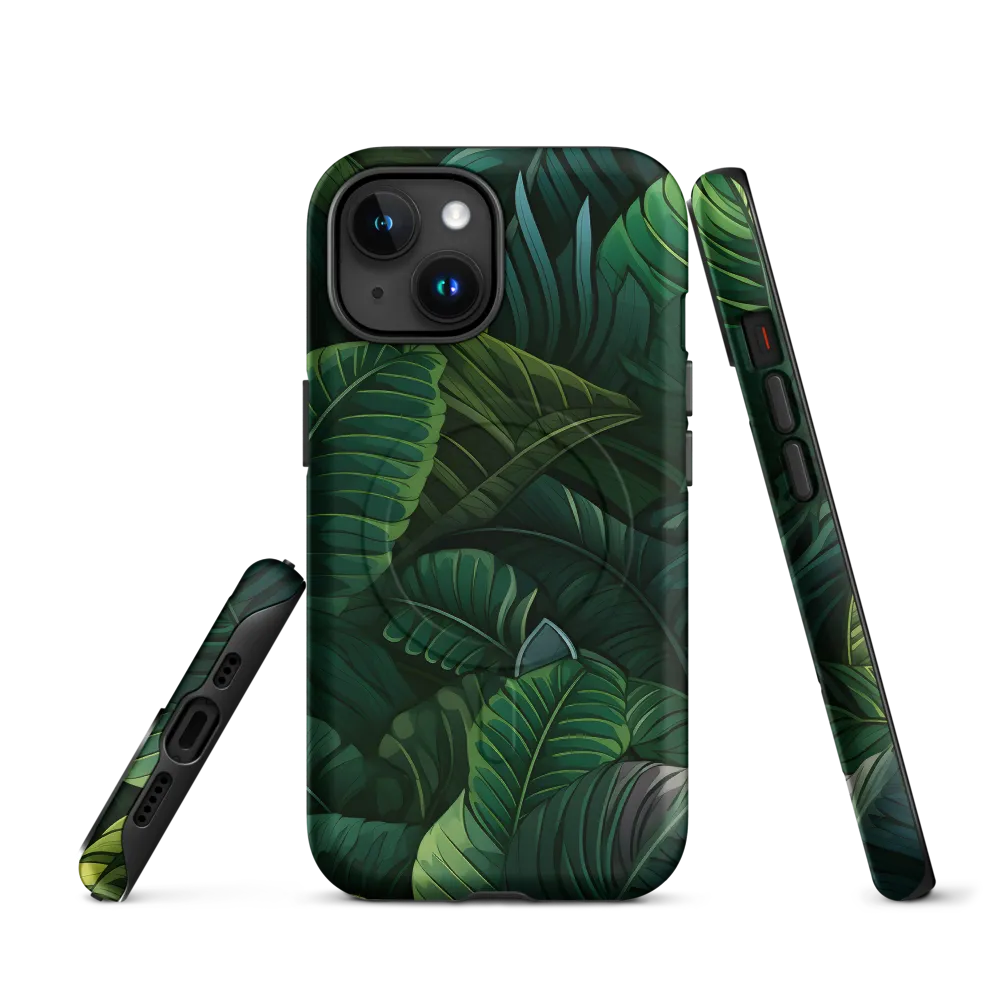 Lush Canopy: A Tropical Foliage Study