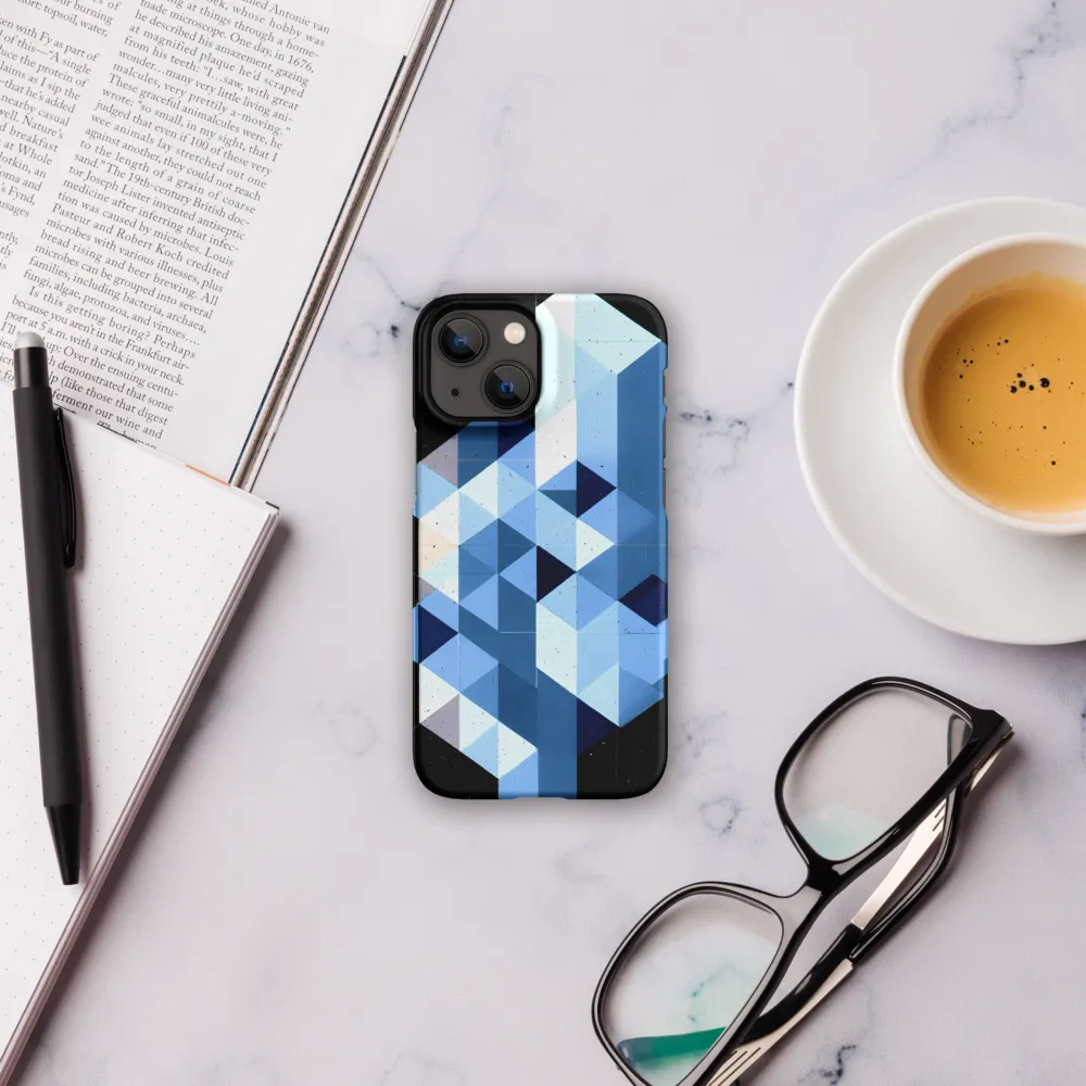 Blueprint of Depth | Phone Case |  13 Mini | Snap Case | Matte