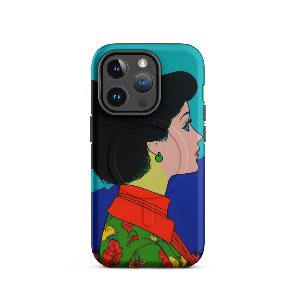 Whispers of Color: A Pop Art Portrait