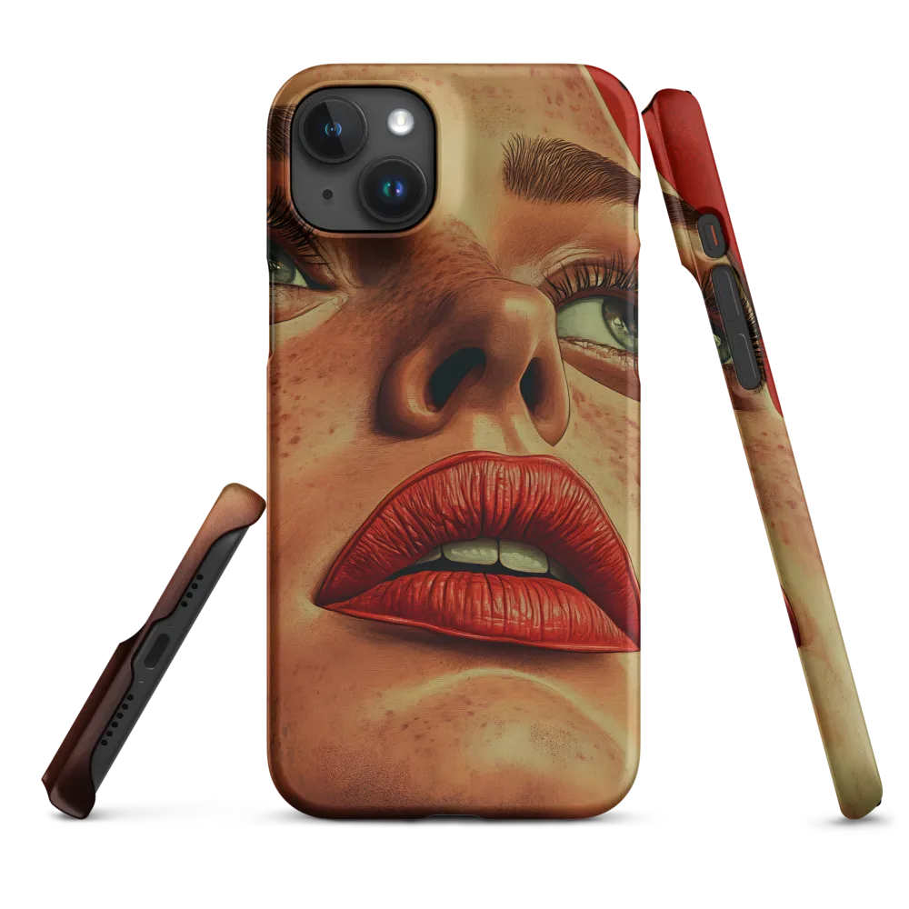 Red Intensity: A Portrait of Elegance