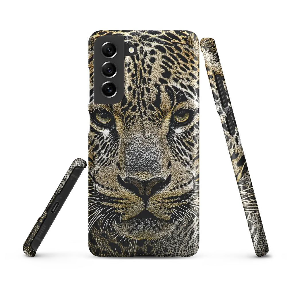 The Majestic Gaze: Portrait of a Leopard