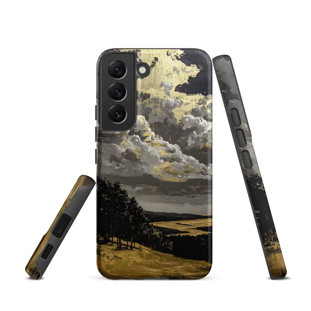 Golden Serenity in a Dramatic Sky | Phone Case |  S22 | Tough Case | Matte