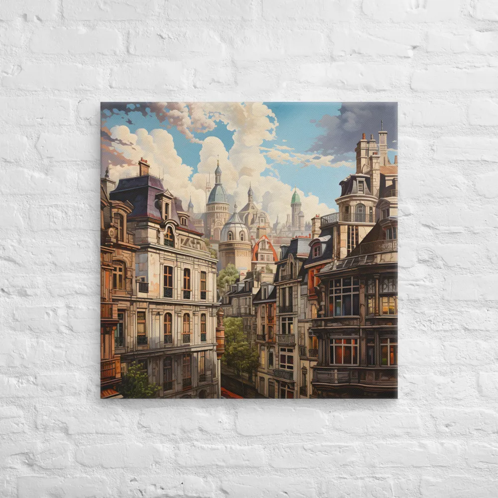 Whispers of a Timeless City | Canvas | 28″×28″