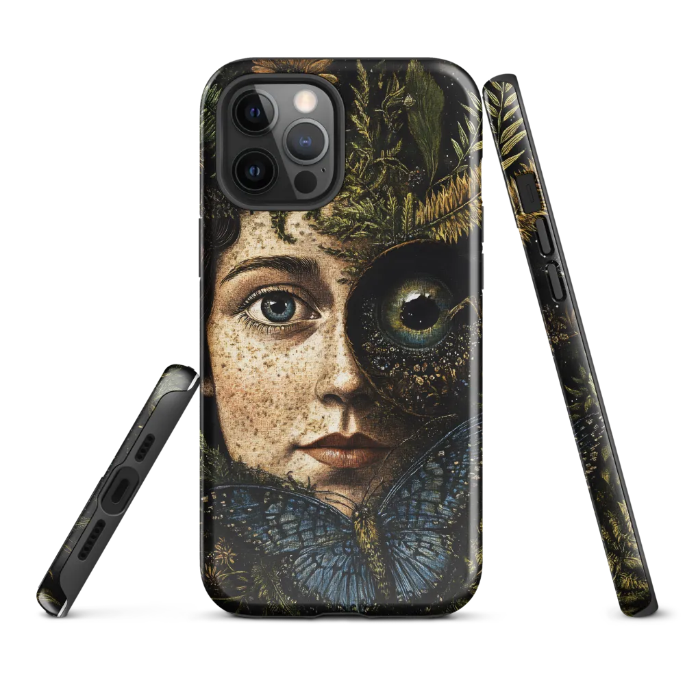 Nature's Embrace: A Surreal Portrait | Phone Case |  12 Pro Max | Tough Case | Glossy