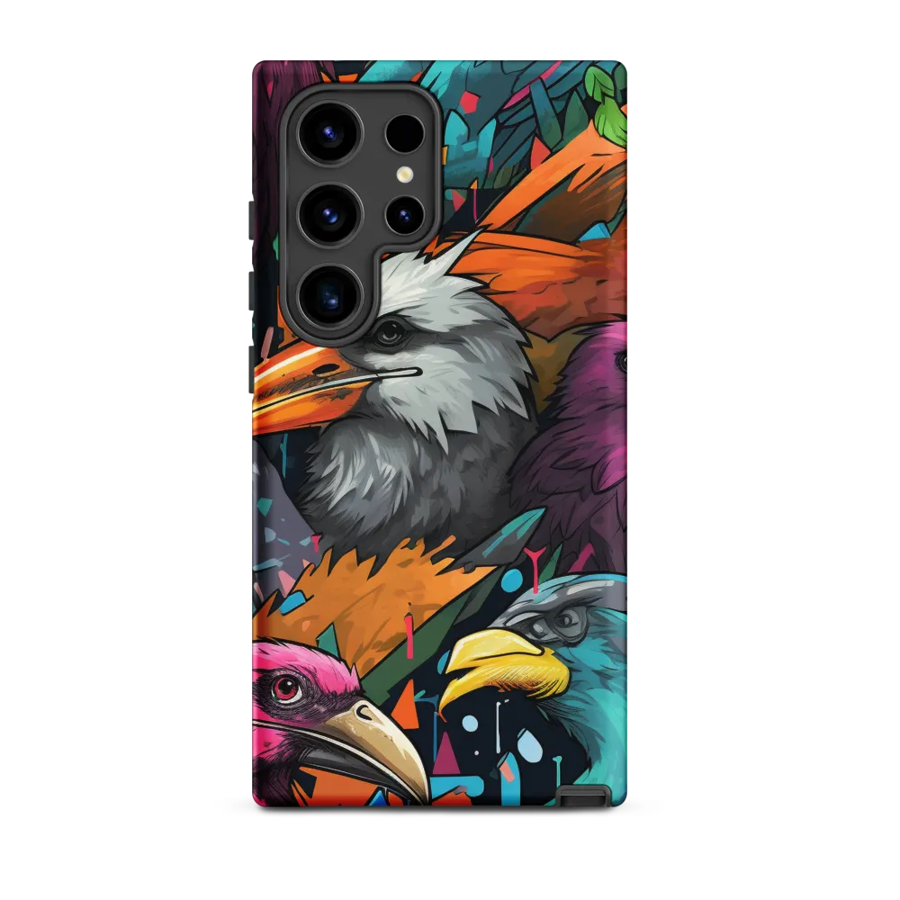 Avian Vortex: A Celebration of Color and Form