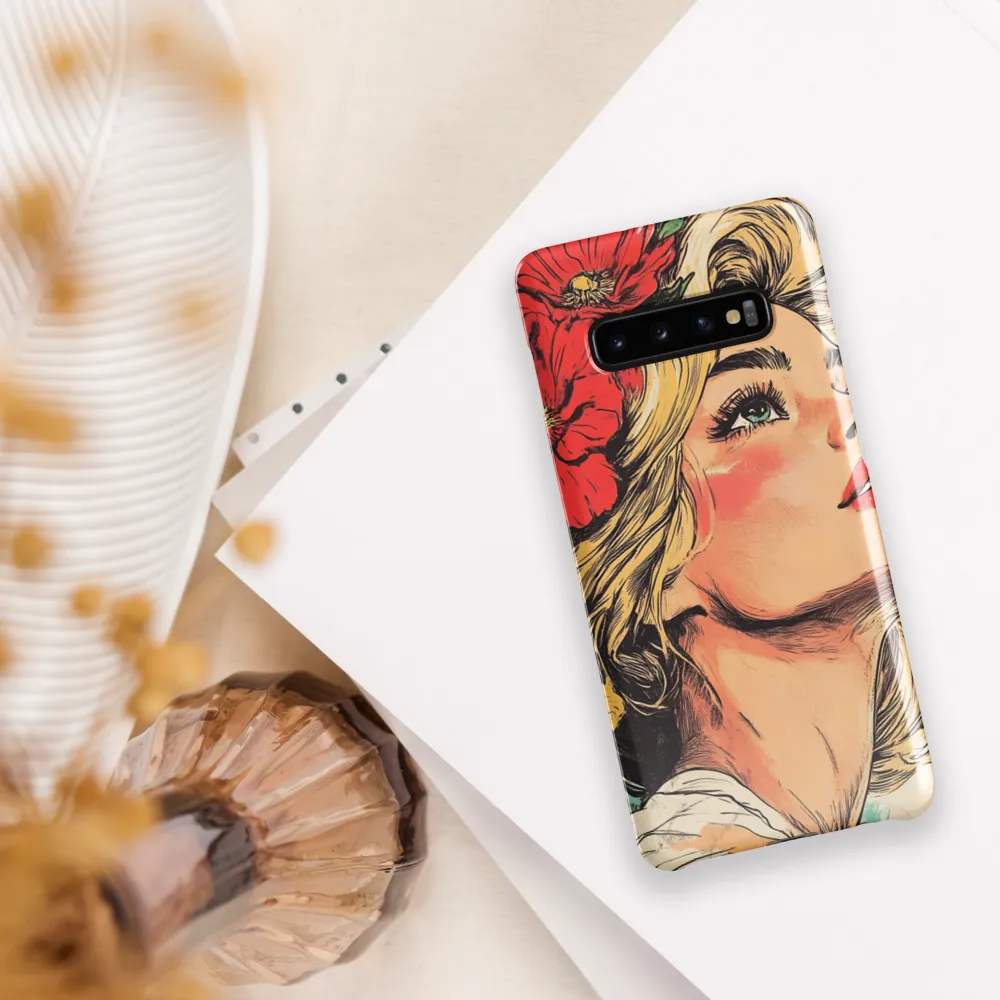 Serene Blossom | Phone Case |  S10 Plus | Snap Case | Glossy