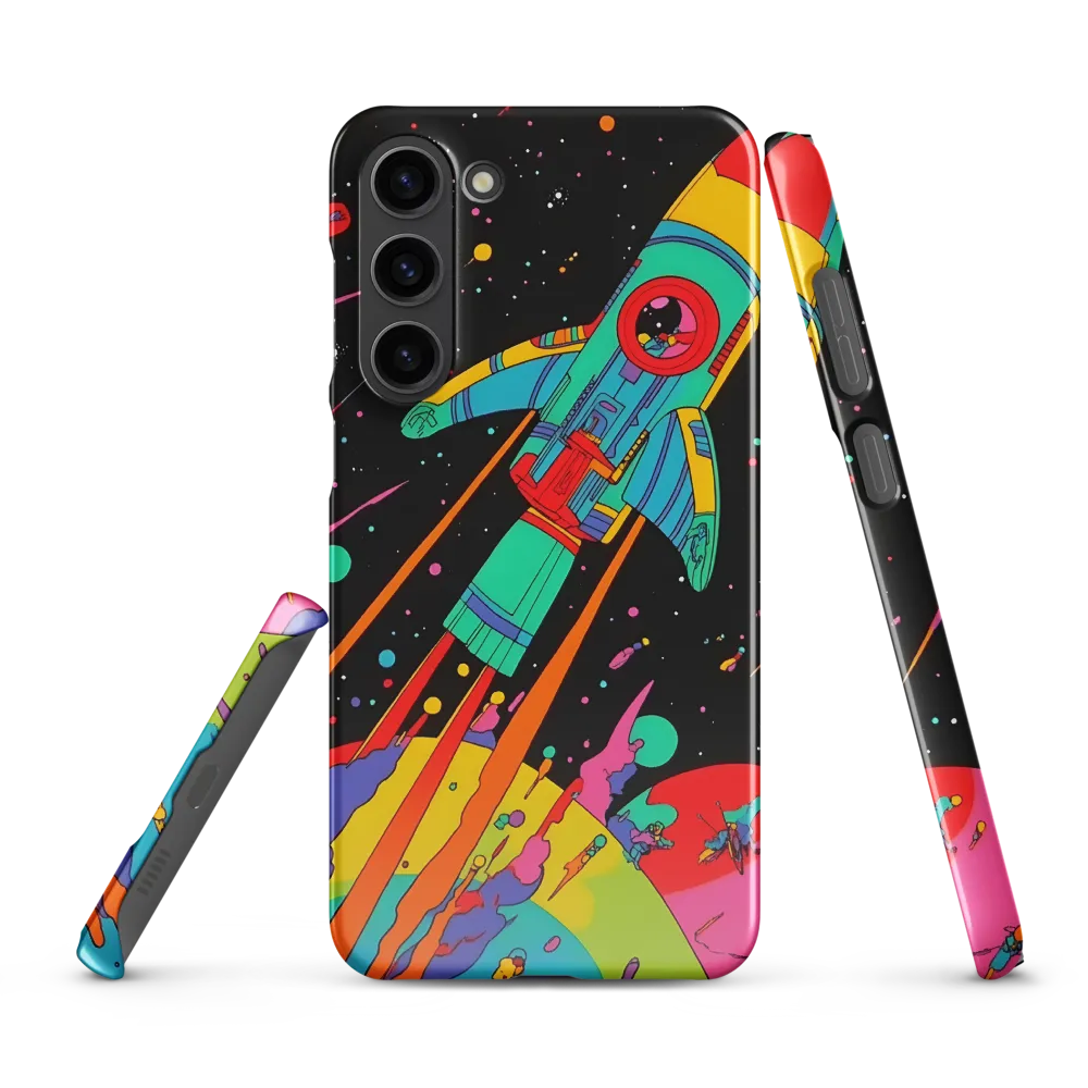 Cosmic Voyage: The Neon Lift-Off