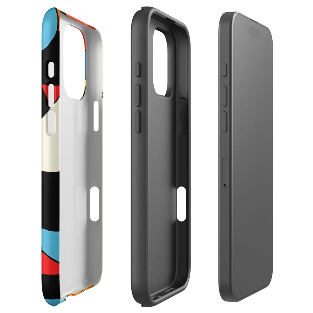 The Play of Shapes | Phone Case |  16 Pro Max | Tough Case | Matte