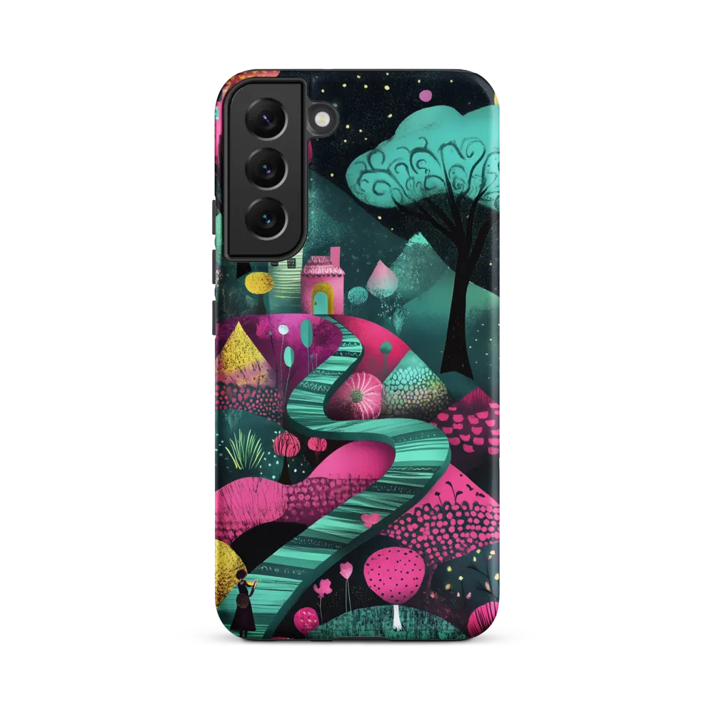 Whimsical Journey through Colorful Lands | Phone Case |  S22 Plus | Tough Case | Matte
