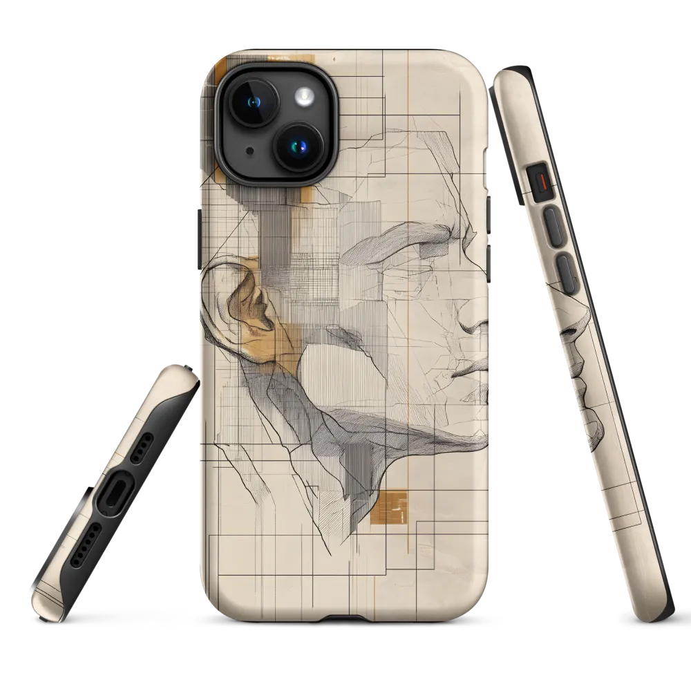 Geometric Reverie | Phone Case |  15 Plus | Tough Case | Matte