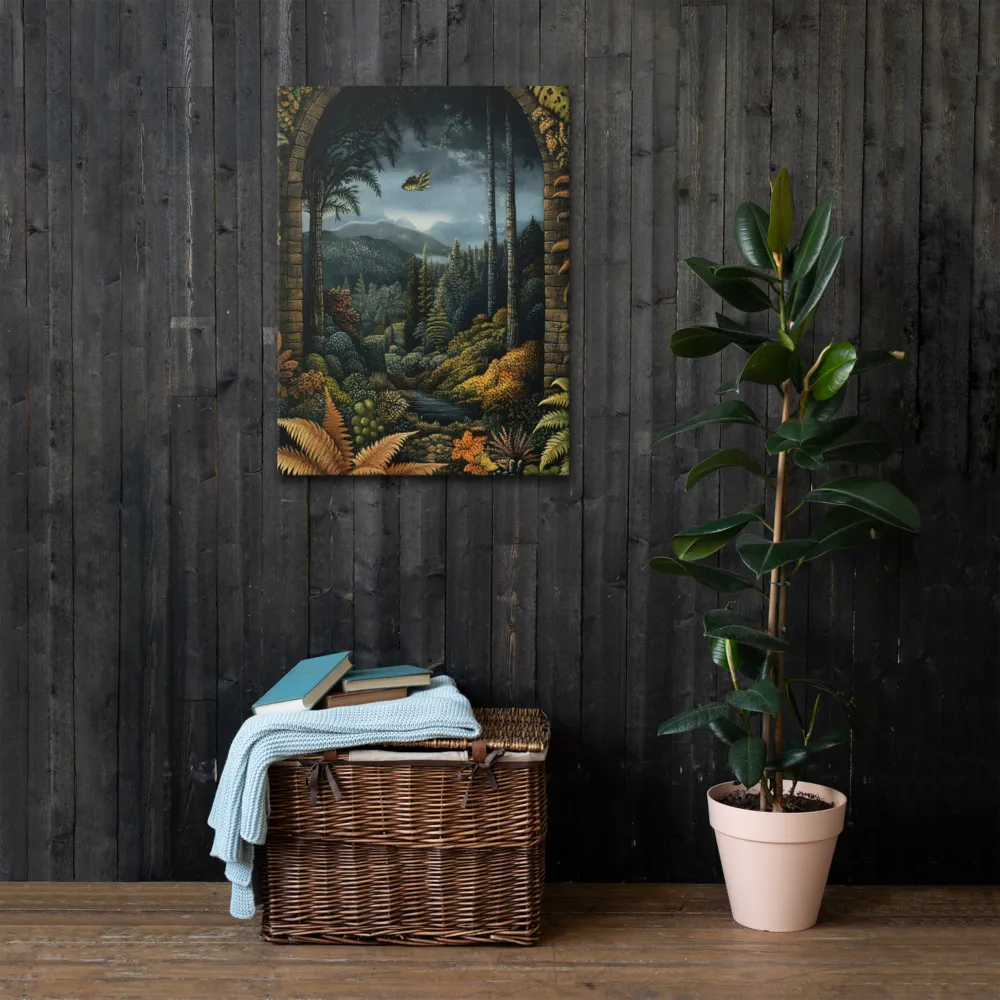 Whispers of the Enchanted Forest | Thin Canvas | 24″×32″