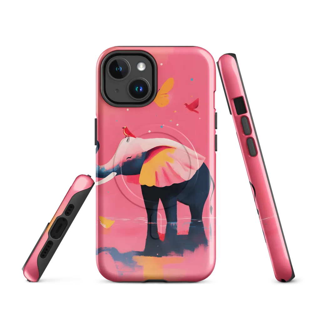 Whimsical Serenity: The Playful Elephant