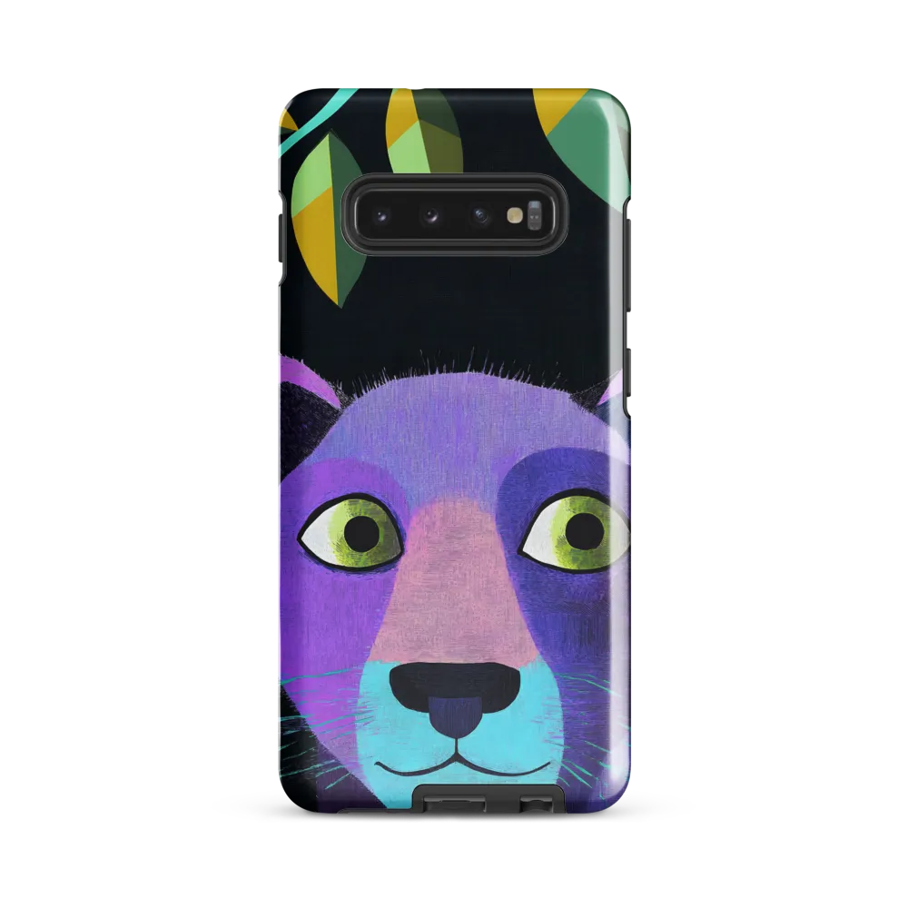 Playful Lion Portrait | Phone Case |  S10 Plus | Tough Case | Glossy