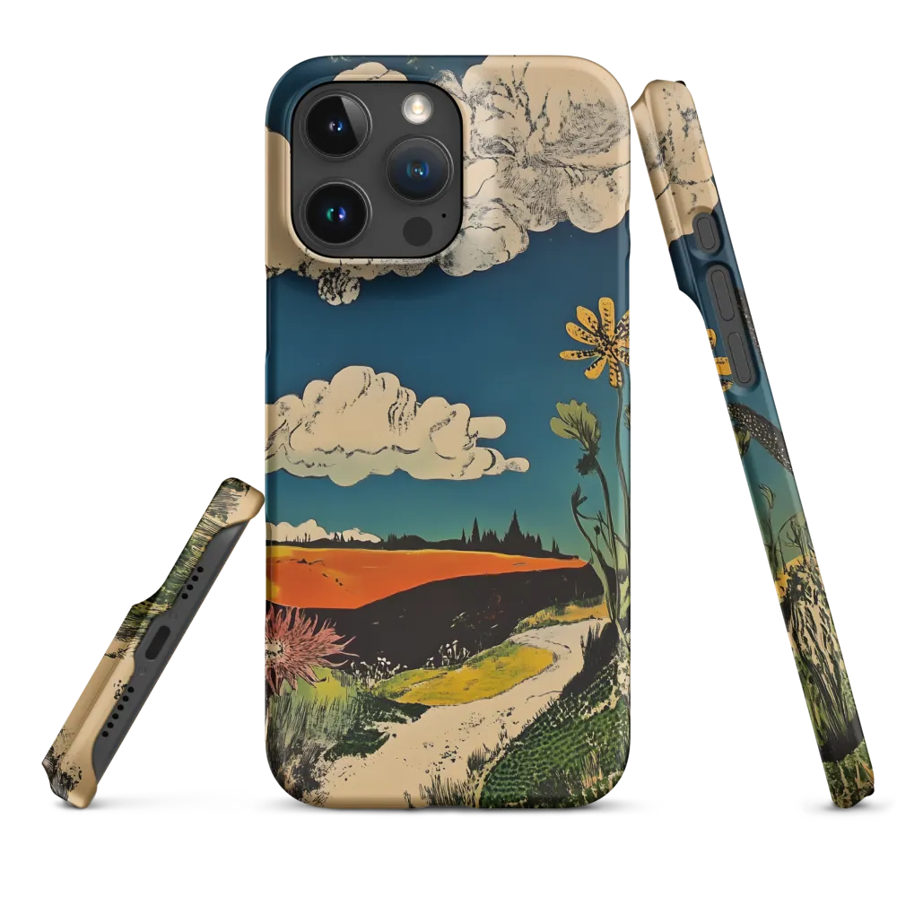 Surreal Blooming Landscape