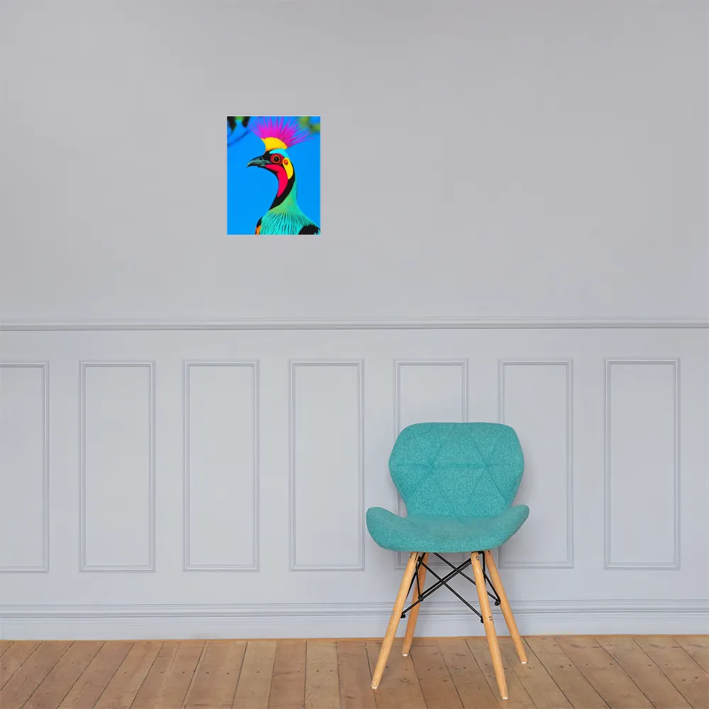 Whimsical Avian Portrait