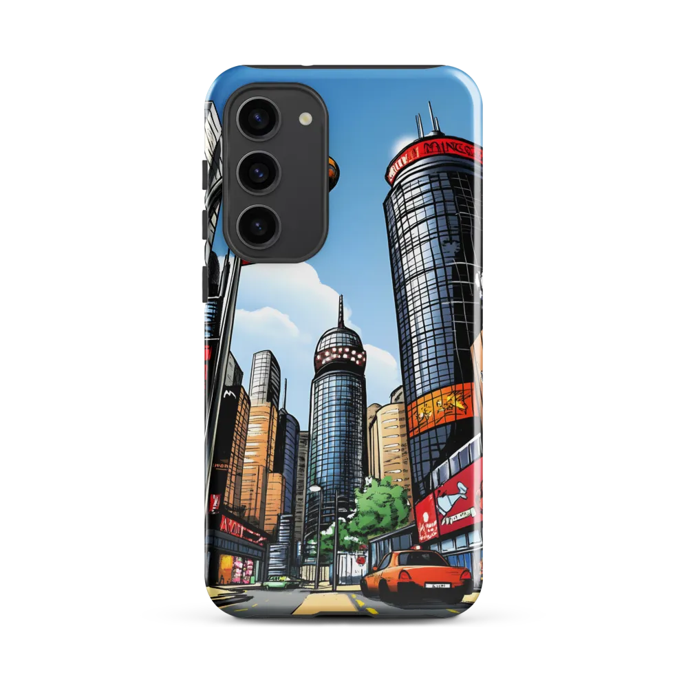Urban Pulse: A Comic Cityscape