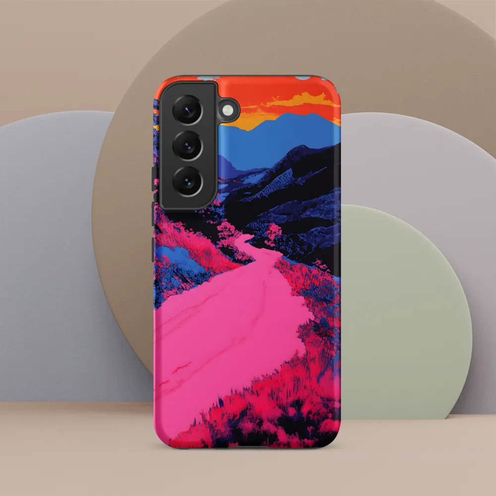 Ethereal Landscape in Vivid Hues