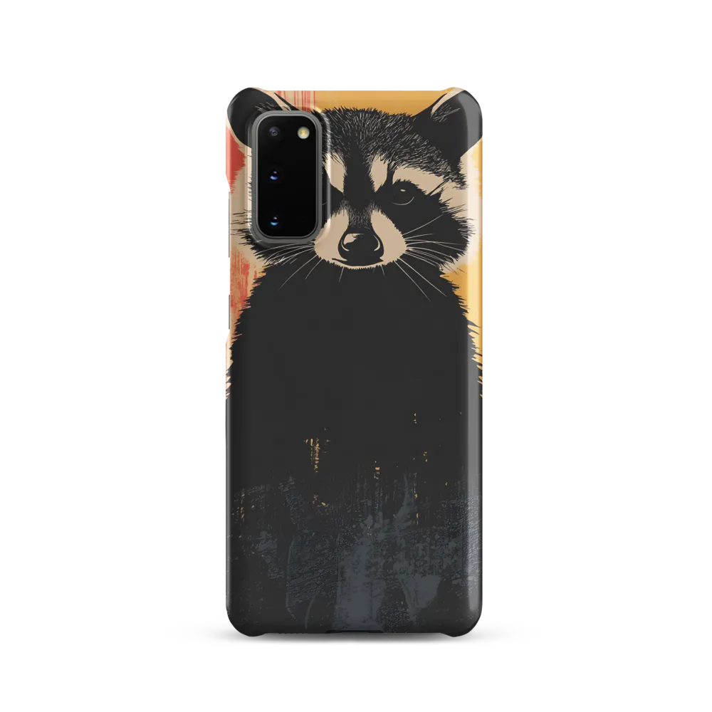 Whimsical Raccoon Portrait