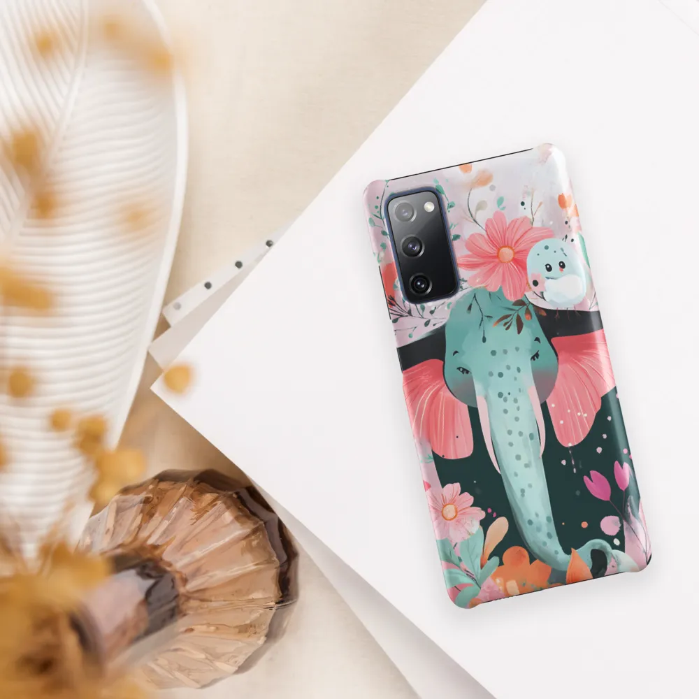 Whimsical Elephant in Bloom