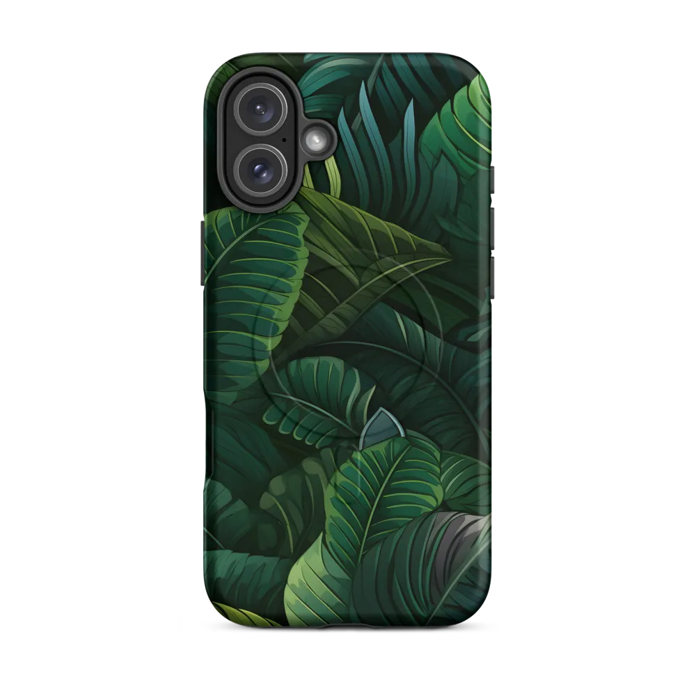 Lush Canopy: A Tropical Foliage Study