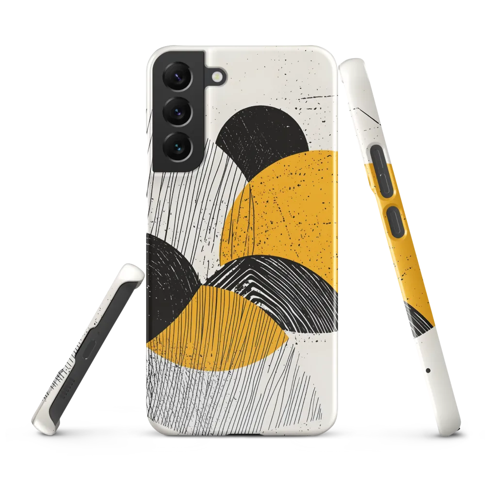 Dynamic Harmony in Black and Yellow