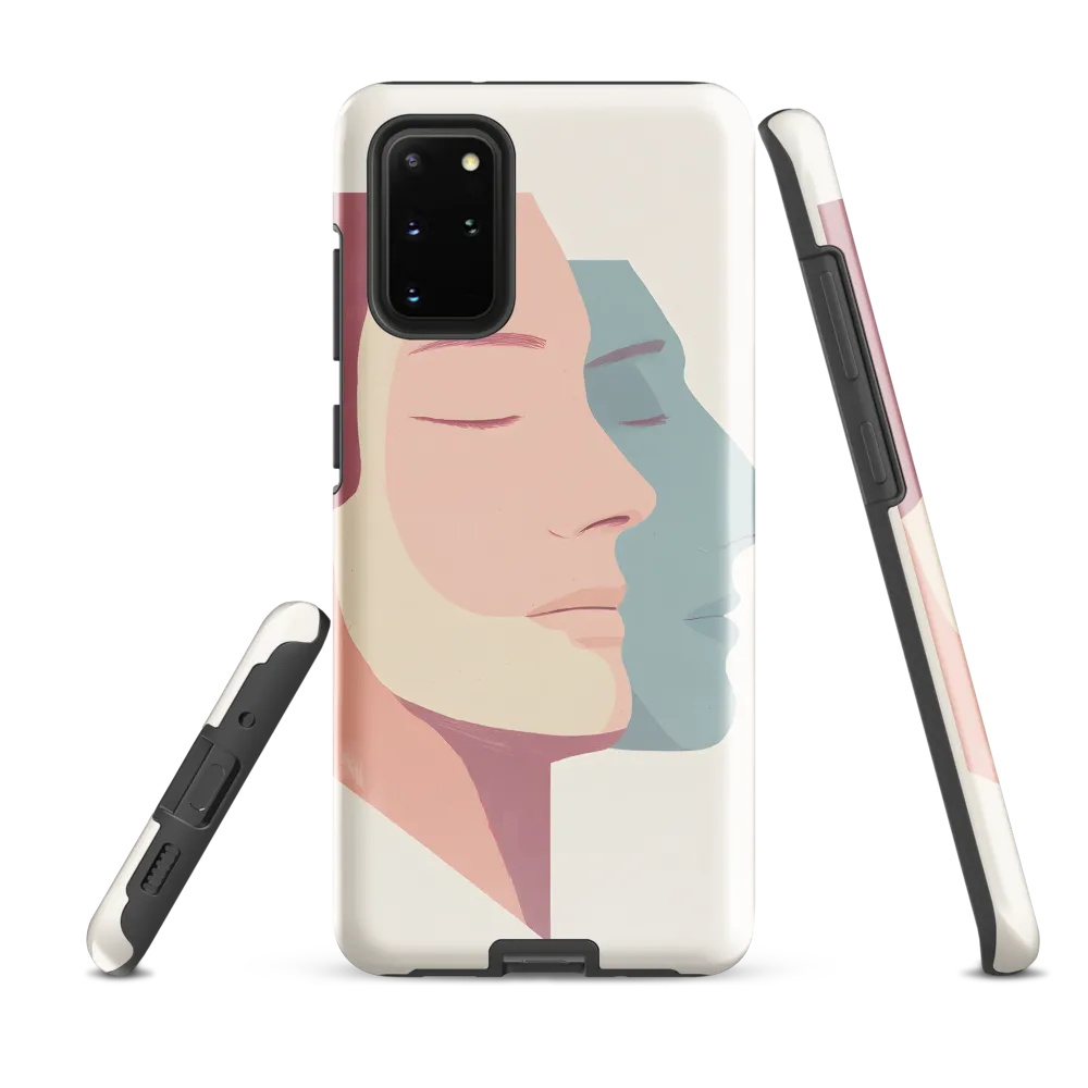 Dual Facets of Serenity | Phone Case |  S20 Plus | Tough Case | Glossy