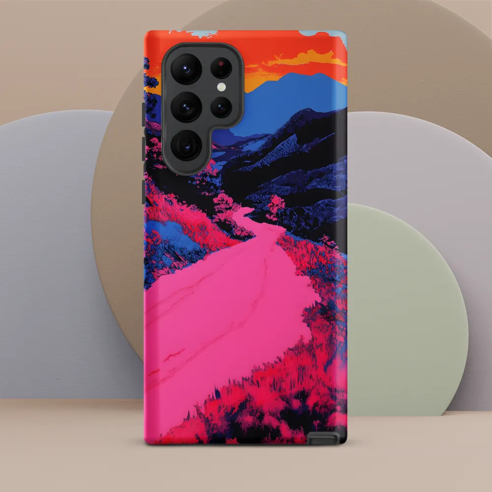 Ethereal Landscape in Vivid Hues