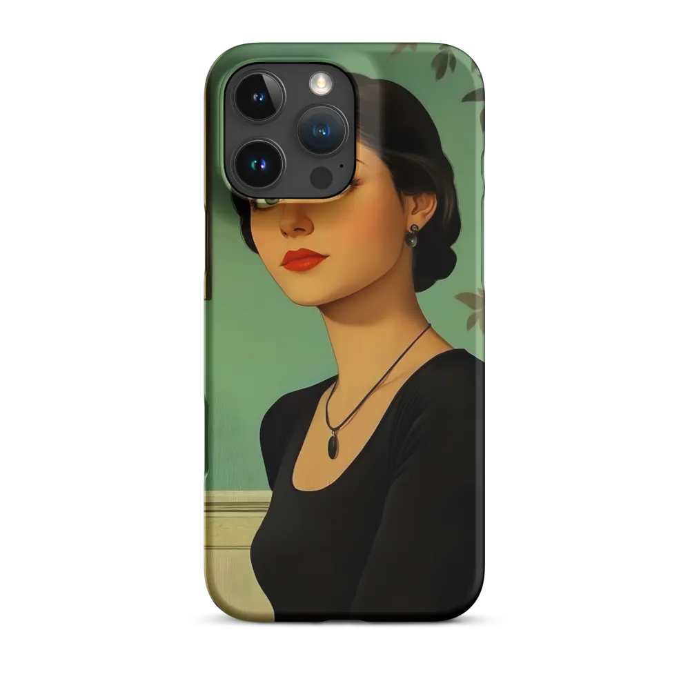 Serenity in Green | Phone Case |  16 Pro Max | Snap Case | Matte