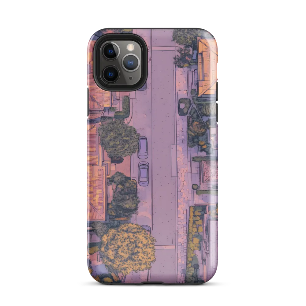 Aerial Serenity: Suburban Oasis | Phone Case |  11 Pro Max | Tough Case | Glossy