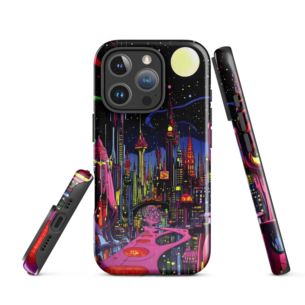 Neon Dreams of a Futuristic City