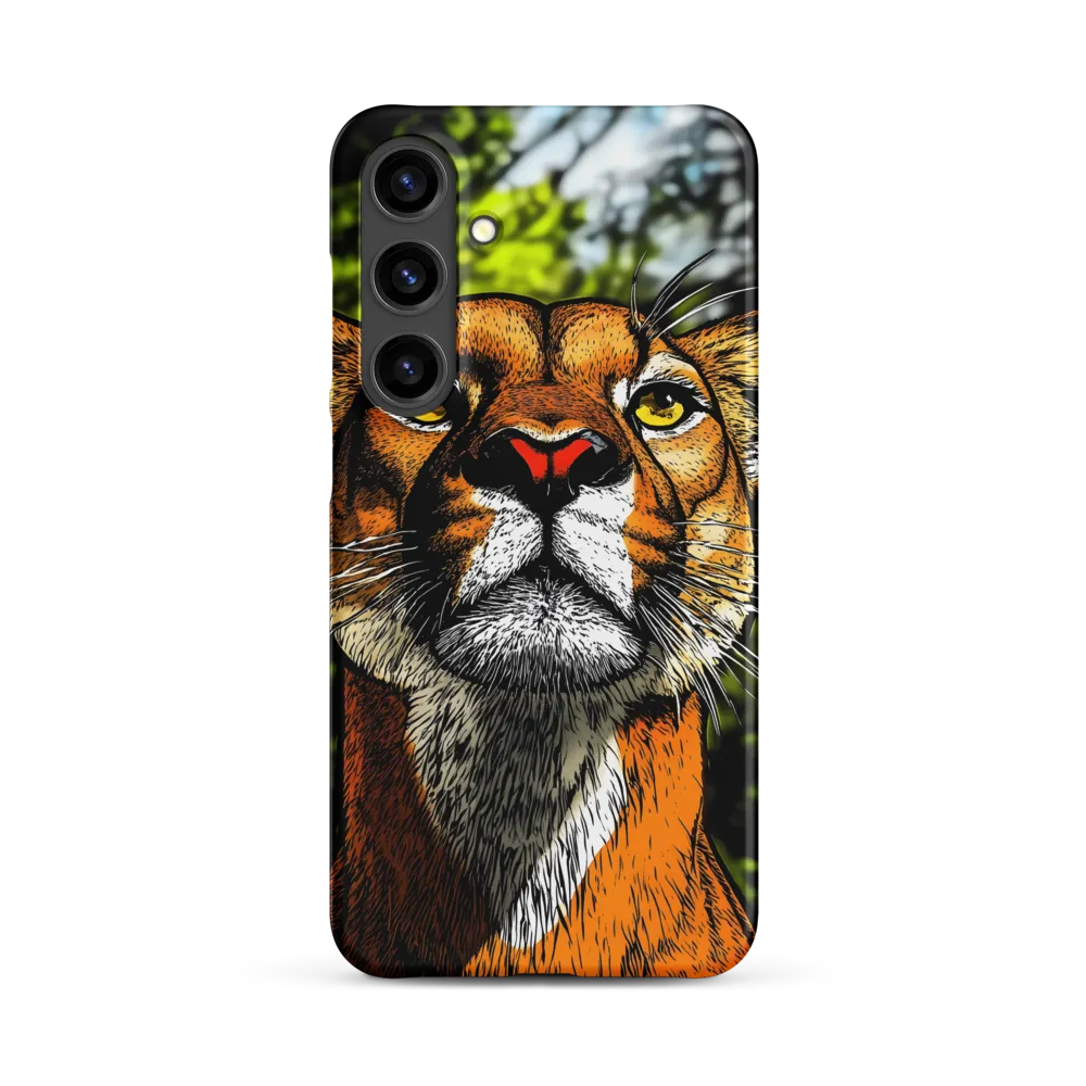 Regal Gaze: The Lioness in Focus