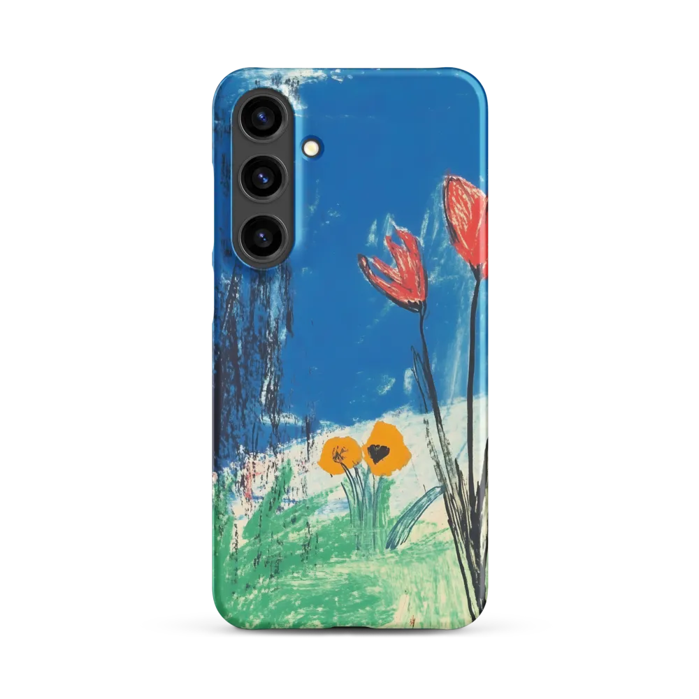 Joyful Blossoms in Blue
