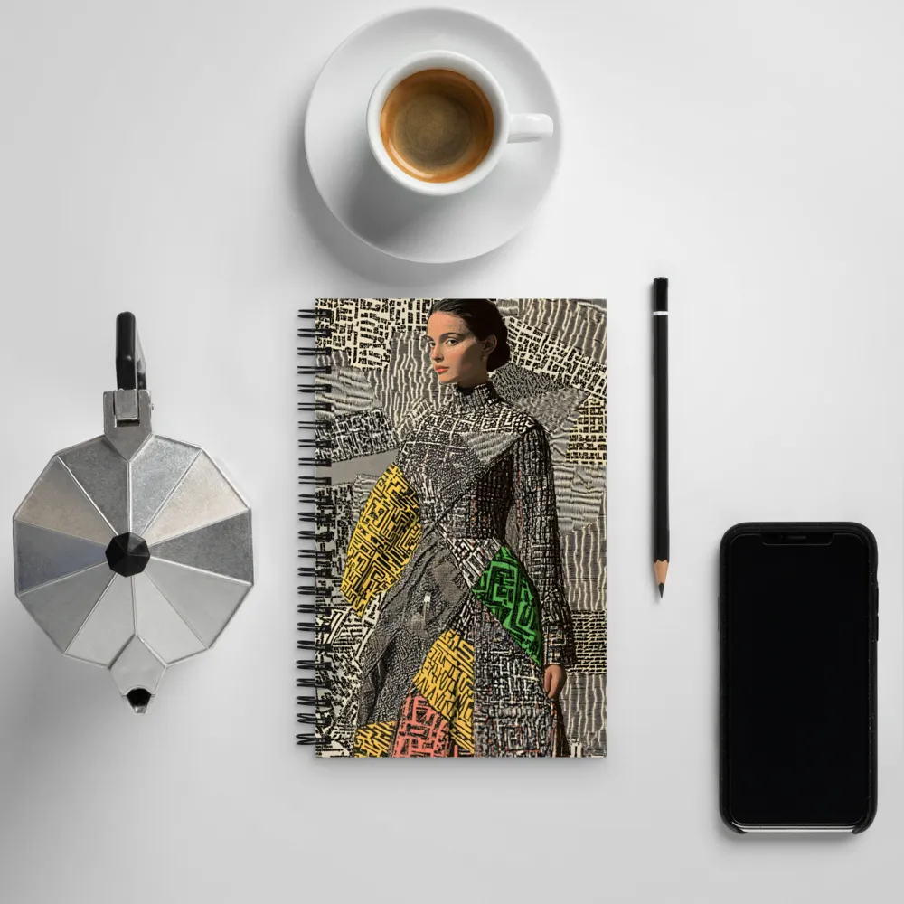 Dynamic Elegance: The Art of Fashion | Spiral Notebook