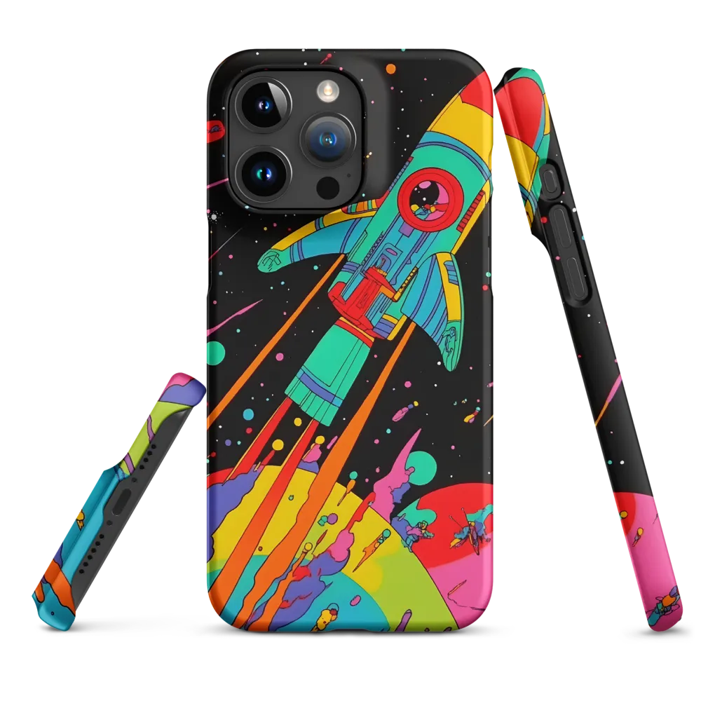 Cosmic Voyage: The Neon Lift-Off