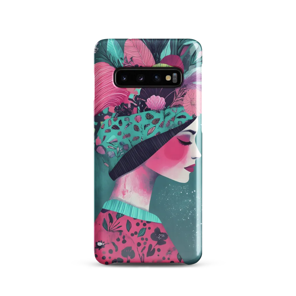 Whimsical Floral Portrait