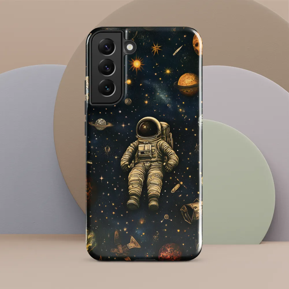 Cosmic Voyage: An Astronaut's Solitude