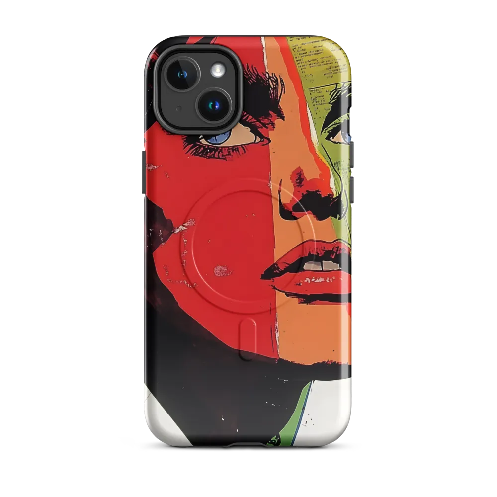 Vibrant Expressions: A Pop Art Portrait