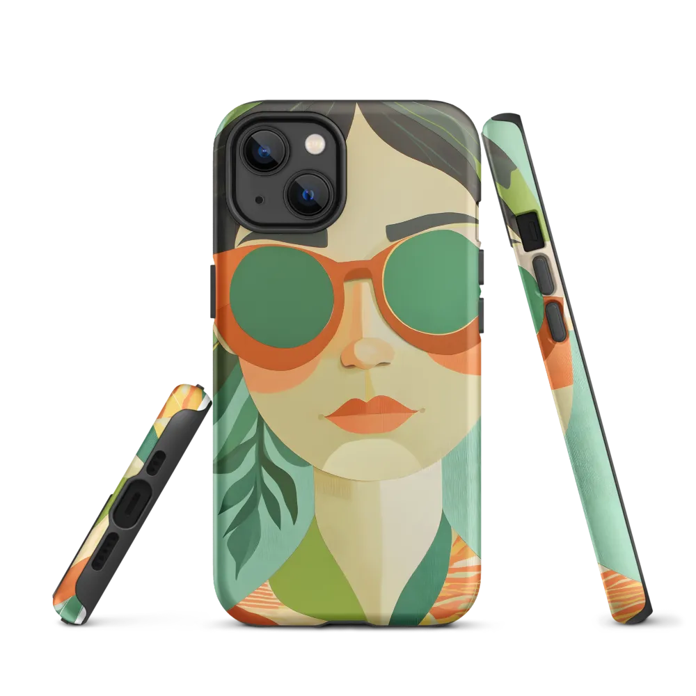Bold Serenity: A Modern Portrait