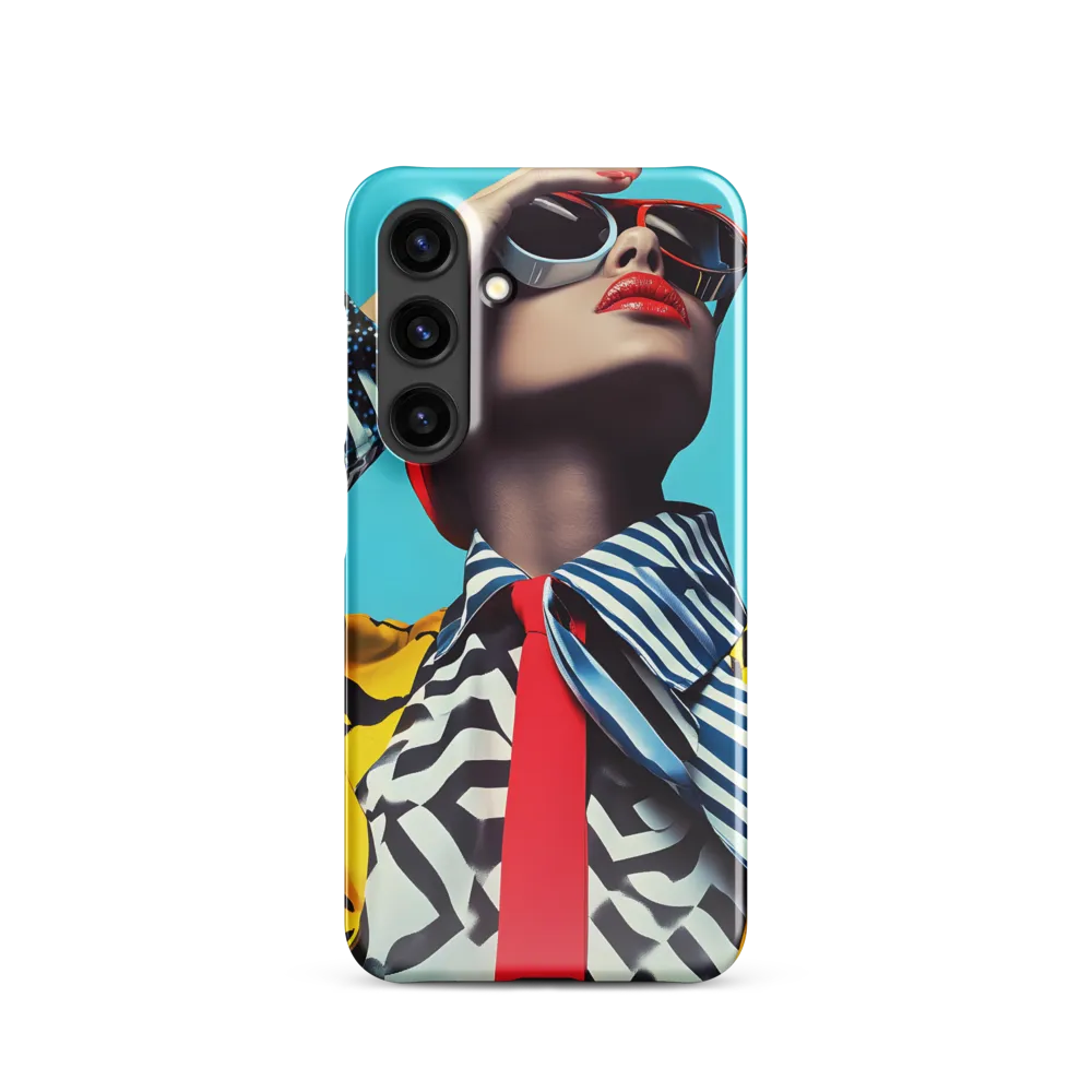 Chic Confidence in Bold Patterns