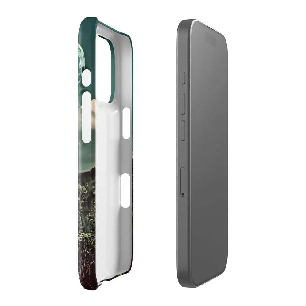 Moonlit Blossom | Phone Case |  16 Pro | Snap Case | Glossy