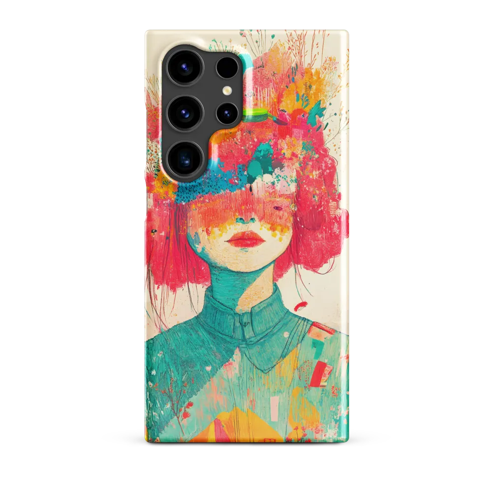 Whimsical Floral Portrait