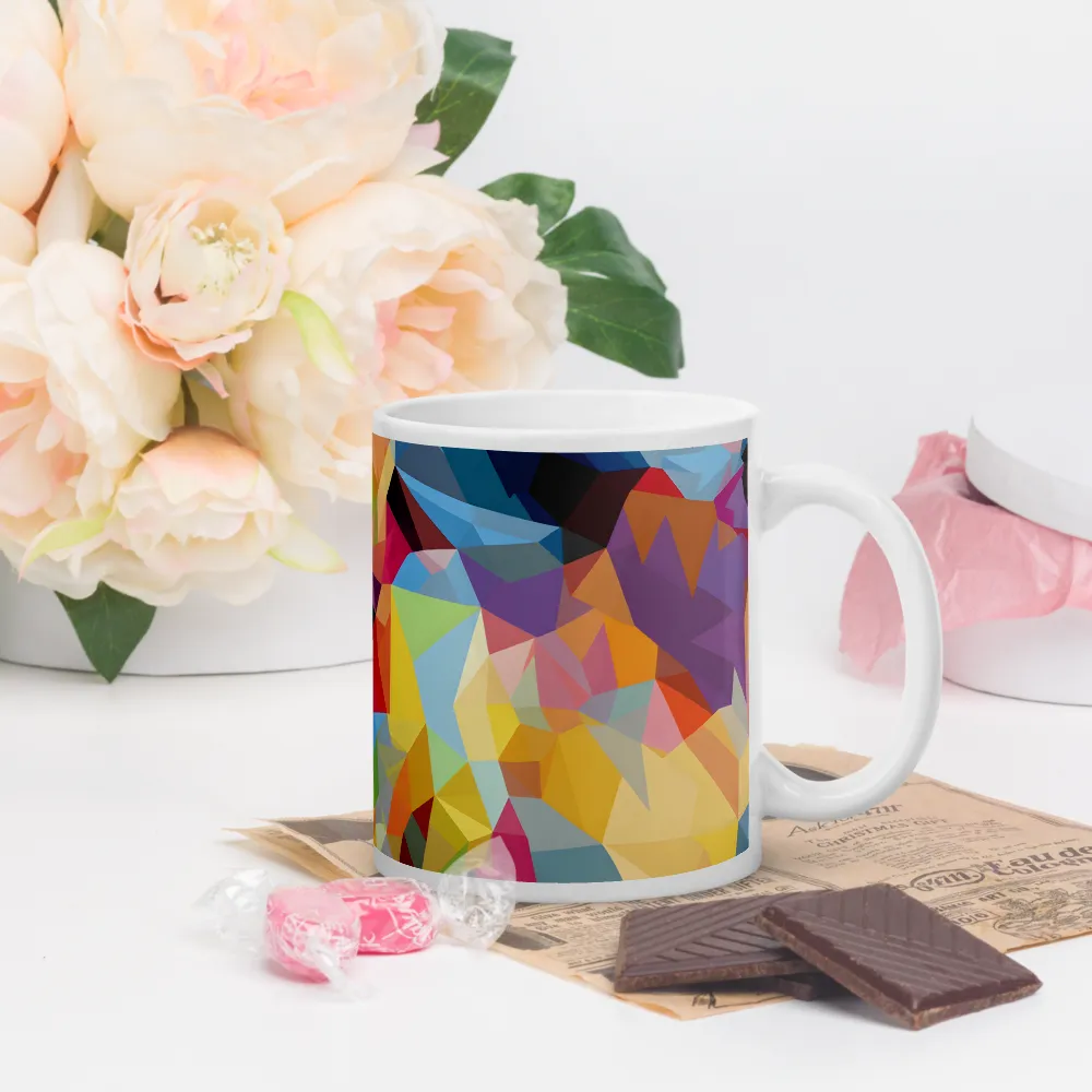 Playful Geometry: The Bear's Face | Mugs | Multiple Sizes & Colors