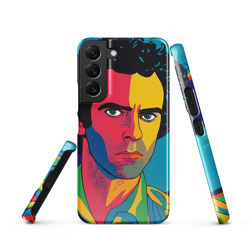 Electric Visage: A Portrait of Vibrance
