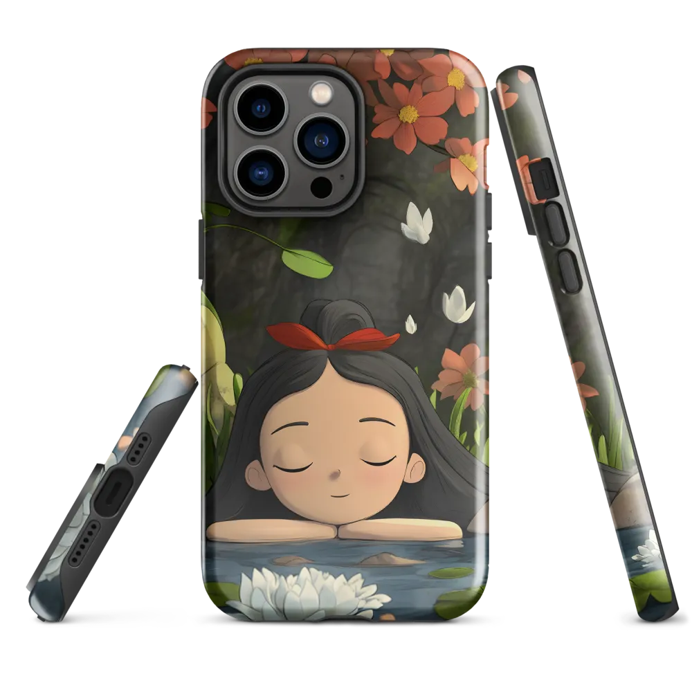Tranquility by the Waterside | Phone Case |  14 Pro Max | Tough Case | Glossy