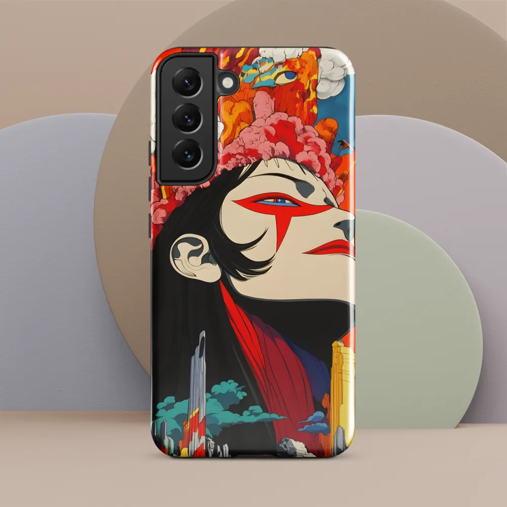 Eruption of Power | Phone Case |  S22 Plus | Tough Case | Glossy