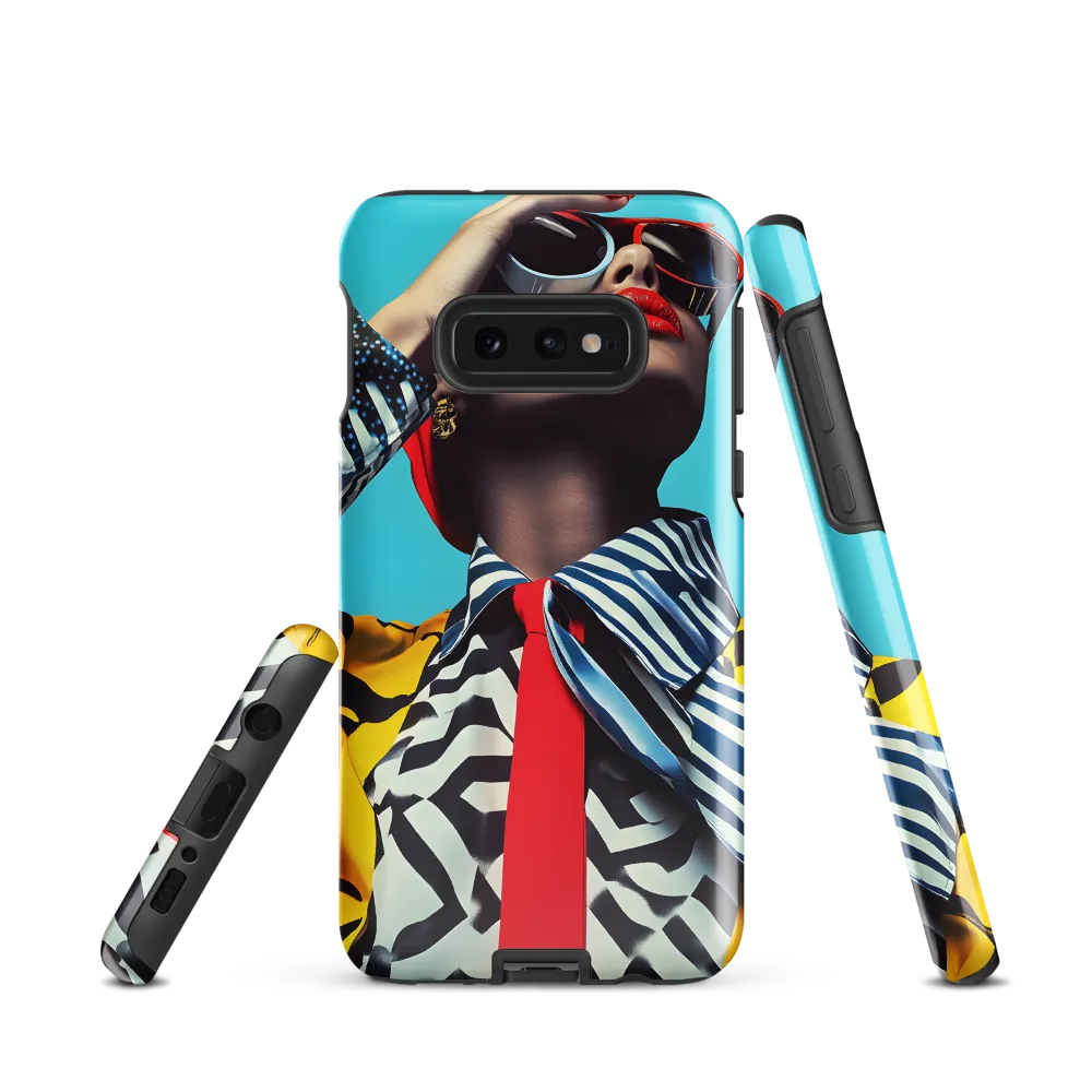Chic Confidence in Bold Patterns