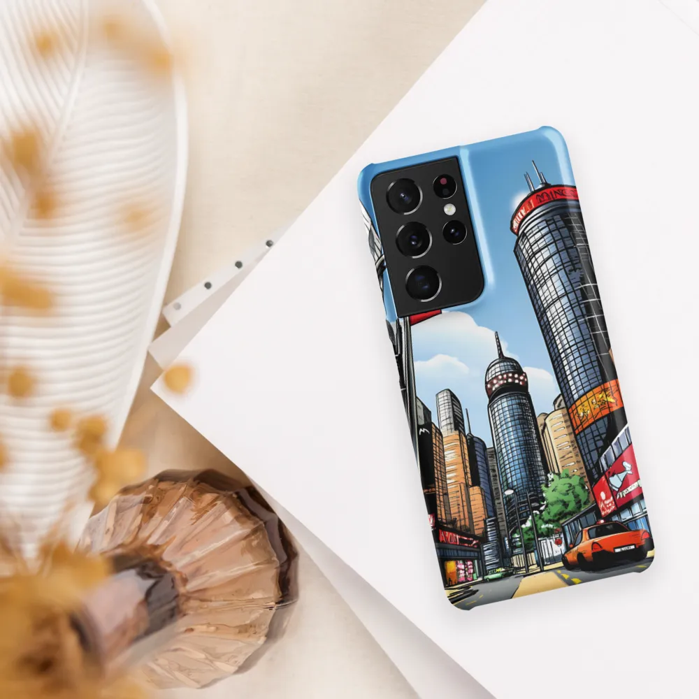 Urban Pulse: A Comic Cityscape