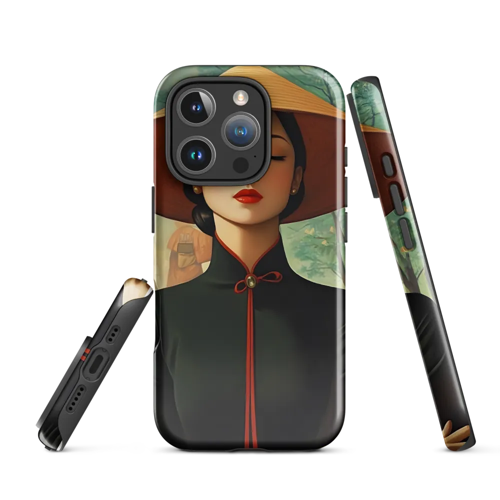 Elegance in Tranquility | Phone Case |  16 Pro | Tough Case | Glossy